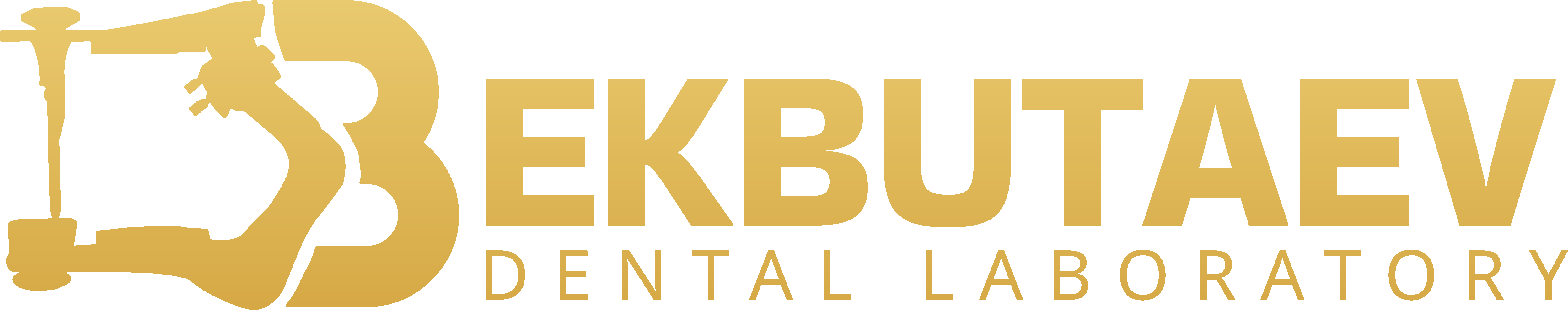 Bekbutaev dental laboratory logo